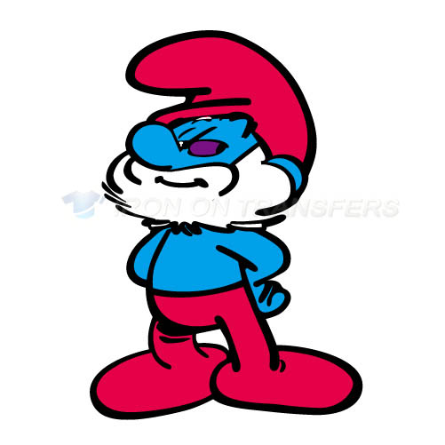 The Smurfs Iron-on Stickers (Heat Transfers)NO.3463